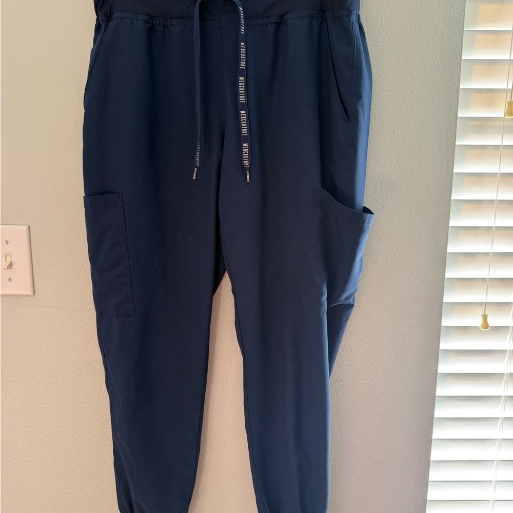 Med Couture Navy Cargo Jogger Pants